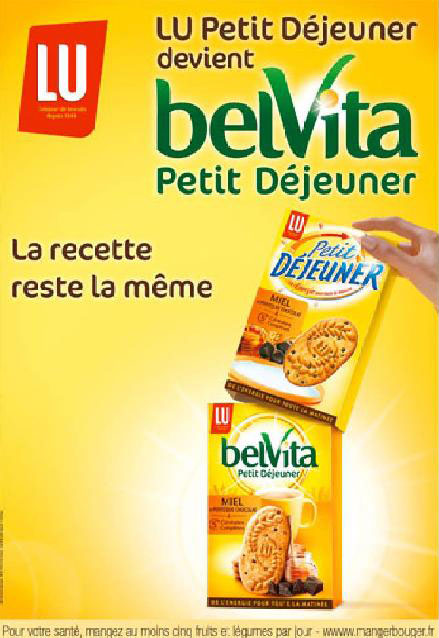 Changement enseigne Belvita