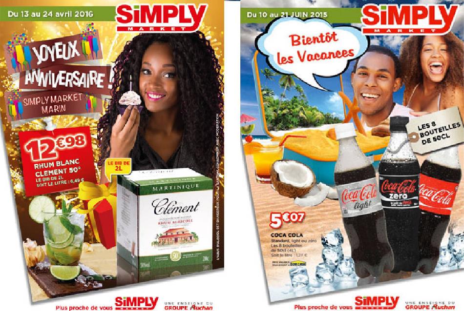 Réalisation des catalogues pour l\'enseigne Simply Market entre 20 et 24 par an 