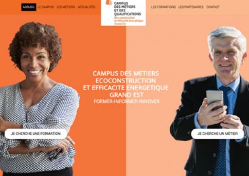 CAMPUS DES METIERS  ECOCONSTRUCTION  ET EFFICACITE ENERGETIQUE  GRAND EST